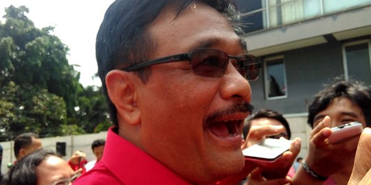 Sambangi DPP PDIP, Djarot sebut mau lomba dan tampik isu deklarasi