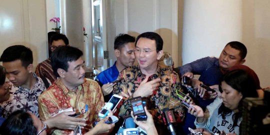 Ahok sebut belum dapat restu karena suara kader PDIP terpecah