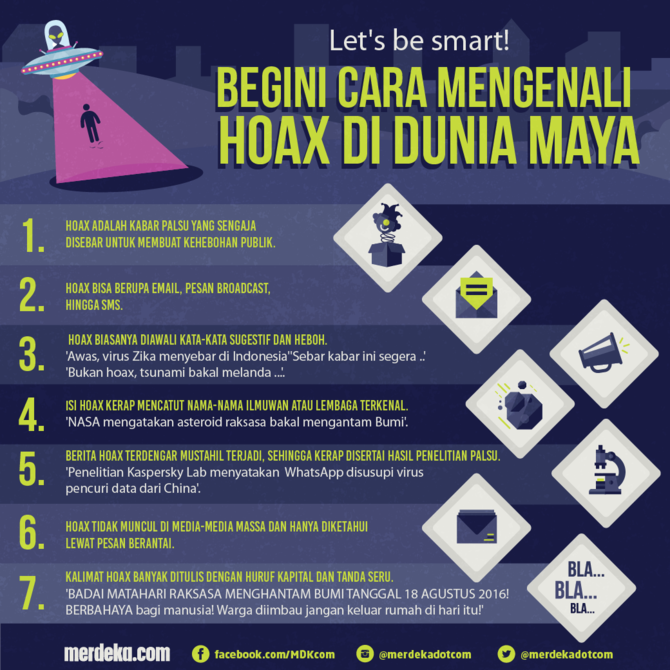 ilustrasi hoax