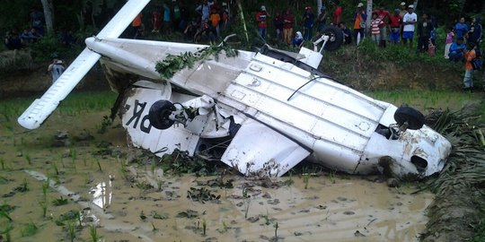 Pesawat Cessna jatuh di Tasik sedang latihan