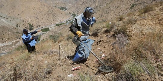 Kisah pemburu ranjau darat Uni Soviet di Afghanistan