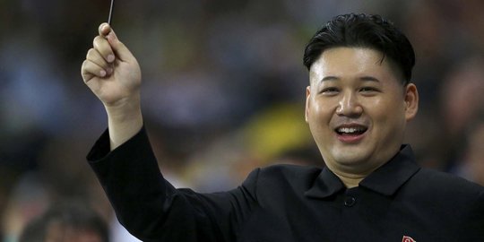 Sosok mirip Kim Jong-un ini hebohkan Olimpiade 2016