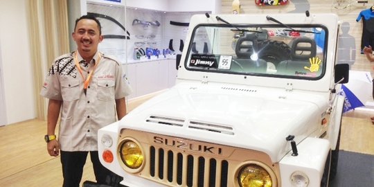 Direstorasi 100 jutaan, Jimny Jangkrik mulus ini mejeng di GIIAS