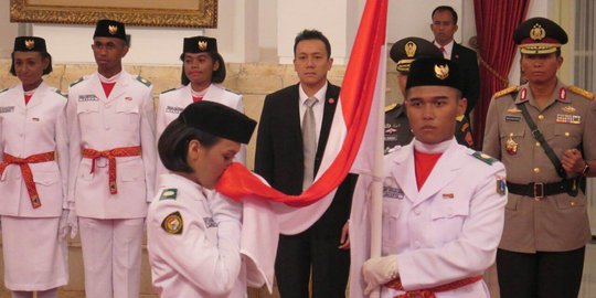 Bukan sembarang orang bisa jadi Paskibraka