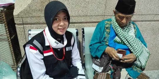 Si cantik Vivi Putri, 'pahlawan' bagi jemaah haji tersesat di Nabawi