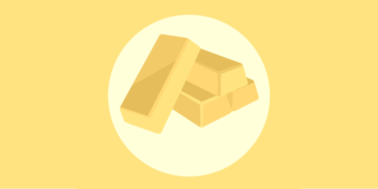 Awal pekan, harga emas merosot Rp 3.000 per gram