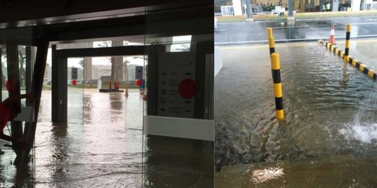 Ternyata ini penyebab banjir di Terminal 3 baru Bandara Soetta