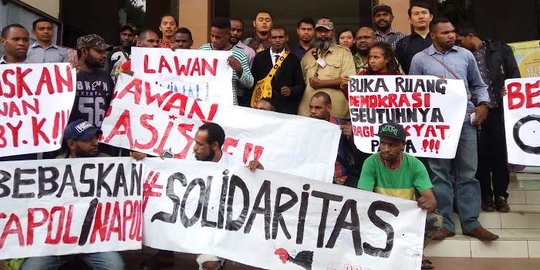 Sidang perdana praperadilan mahasiswa Papua di Jogja ditunda