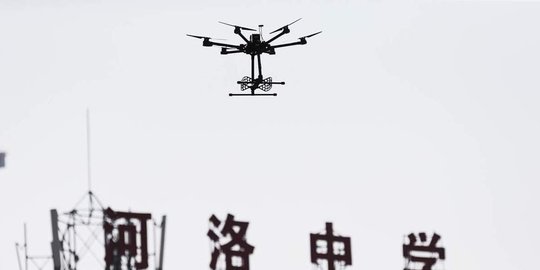 ujian guru di belgia pakai drone rev1
