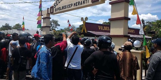 Pegawai honorer tewas picu perusakan Mapolres Kepulauan Meranti