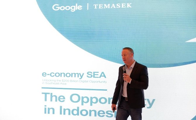 press conference google indonesia bersama temasek