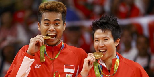 Deretan atlet bulutangkis Indonesia peraih emas Olimpiade 