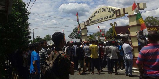 Kapolda Riau bertolak Kepulauan Meranti pascabentrok warga & polisi