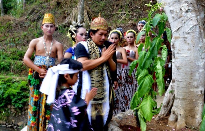 ritual pernikahan tembakau di magelang