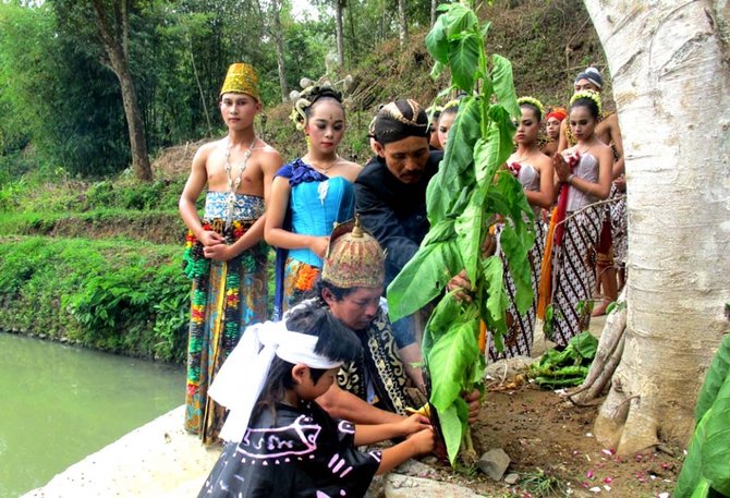 ritual pernikahan tembakau di magelang