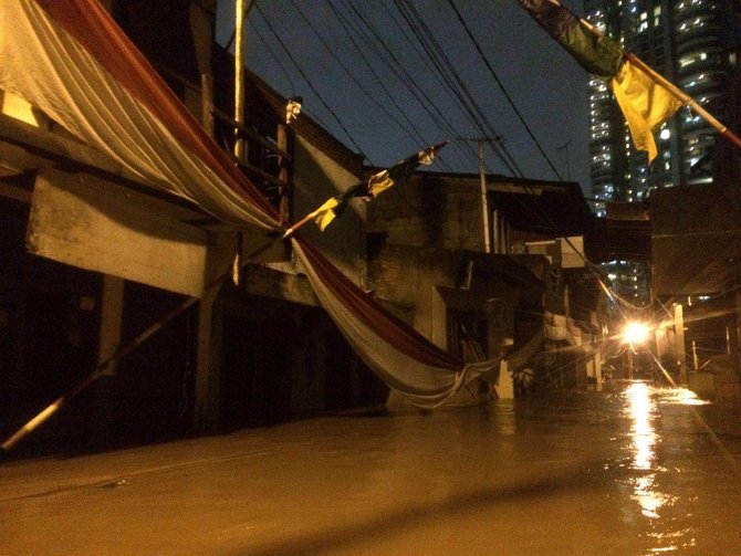 banjir rendam cipete utara