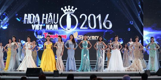 Pesona kecantikan kontestan Miss Vietnam 2016