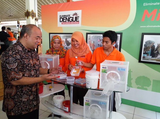 dinkes yogya lepas nyamuk aedes aegypti