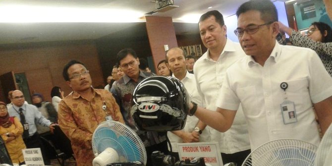 Produk tak SNI, dari ban dalam motor hingga selang kompor 