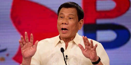 Deretan ekspresi murka Duterte kepada Abu Sayyaf