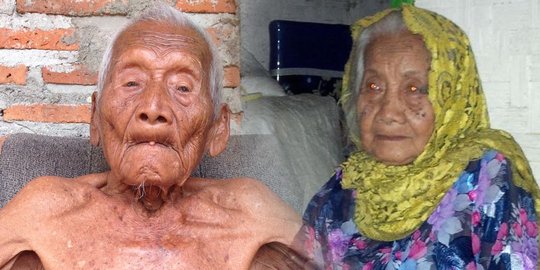 Nenek Anami & Mbah Gotho, orang tertua di Indonesia nikah 4 kali