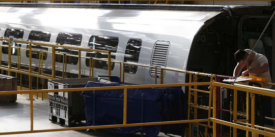 Mengintip perakitan kereta cepat Euroduplex TGV
