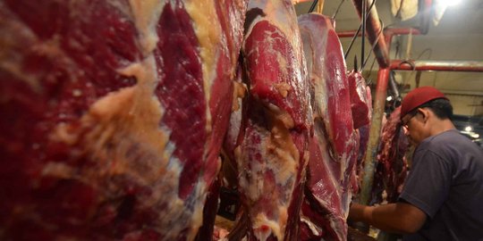 Hingga akhir tahun, impor daging kerbau ditambah 70.000 ton