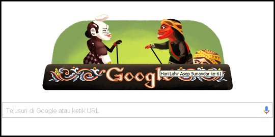 Kisah di balik terpilihnya Asep Sunandar di Google Doodle hari ini