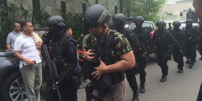 Perampokan & penyanderaan di Pondok Indah, polisi 