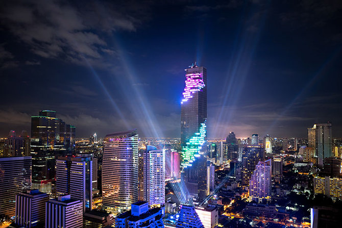 mahanakhon gedung tertinggi di thailand