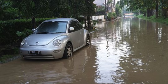 Warga Bekasi mulai waspada banjir kiriman