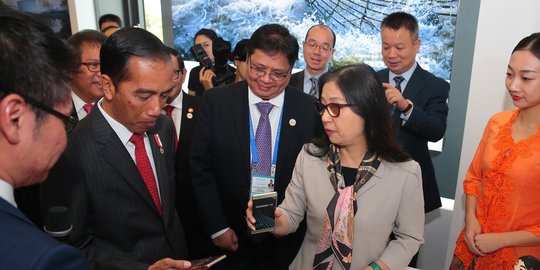 Bertemu bos Huawei, Jokowi bahas ekonomi digital