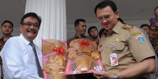 Kompaknya Ahok dan Djarot tuding Bamus Betawi berpolitik