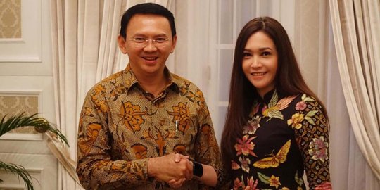 Ahok yang lagi tergila-gila Maia Estianty