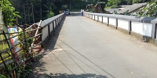 Lokasi sejarah Jembatan Panus di Depok rawan ambruk