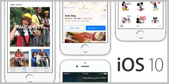 iOS 10 dirilis 13 September, ini gadget Apple yang dapat!