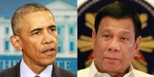 Duterte berang Obama ikut campur masalah Filipina