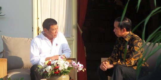Jokowi sebut dirinya banyak kemiripan dengan Duterte