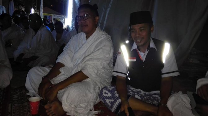 menteri agama lukman hakim saifuddin di arafah