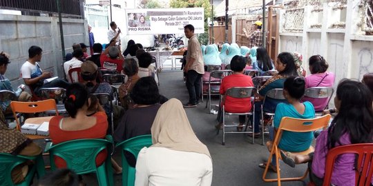 Warga Pademangan Barat deklarasi dukung Risma maju Pilgub DKI