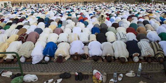 Pelaksanaan Salat Idul Adha di Papua berjalan aman dan damai