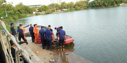 Main jetski tak pakai pelampung, Suherman tenggelam di Danau Sunter