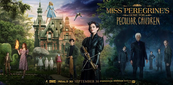 replika rumah di miss peregrine home for peculiar children dibuat dari kue jahe