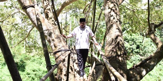 Cerita Menteri Desa jajal jembatan reot di daerah tertinggal