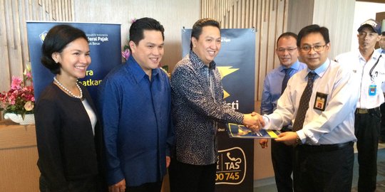 Thohir bersaudara puji pelayanan Tax Amnesty