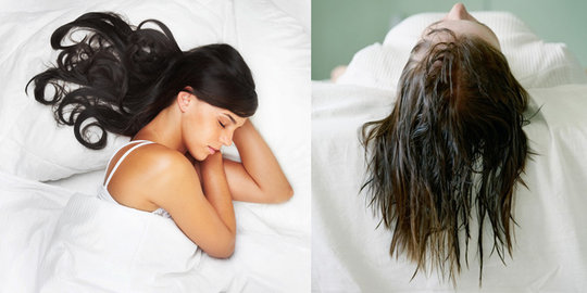 Ini yang terjadi jika kamu tidur saat rambut masih basah!