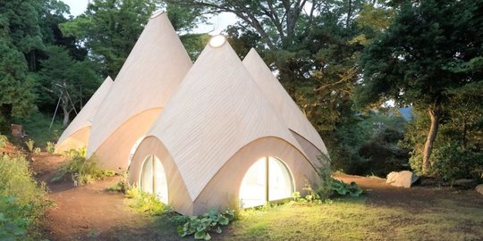Arsitek Jepang rancang tenda panti jompo yang menipu mata