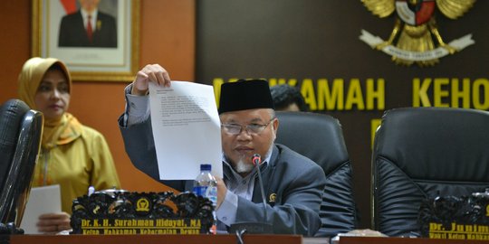 Sufmi sebut MKD belum jatuhkan putusan soal 'Papa Minta Saham'