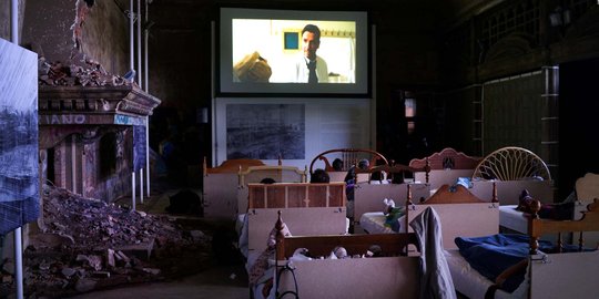 Asyiknya nonton bioskop berfasilitas tempat tidur di GetxoPhoto