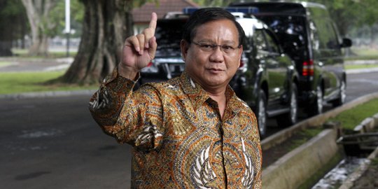 Usung Prabowo lagi, Gerindra tak takut aturan main Pilpres 2019